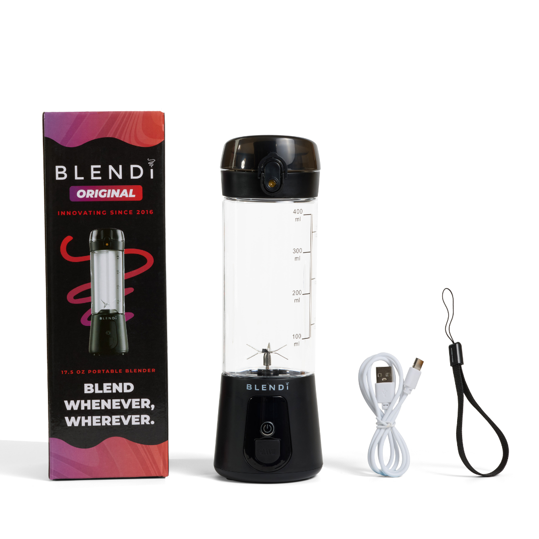 Portable Electric Shaker Bottle USB-C – BLENDi Lite 70W, 17oz, Mixes Shakes & Smoothies