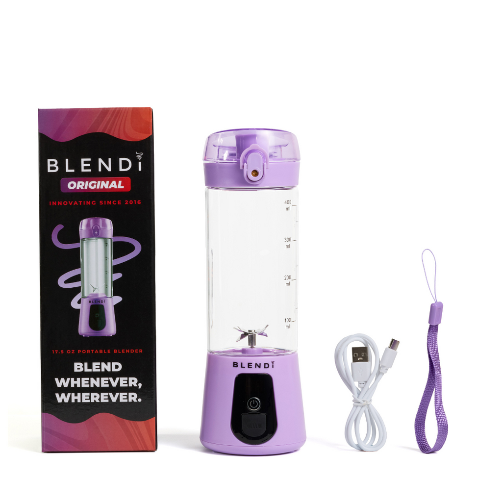 Portable Electric Shaker Bottle USB-C – BLENDi Lite 70W, 17oz, Mixes Shakes & Smoothies