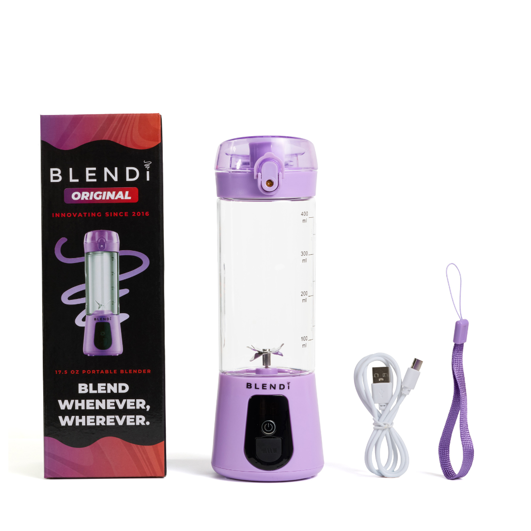 Portable Electric Shaker Bottle USB-C – BLENDi Lite 70W, 17oz, Mixes Shakes & Smoothies