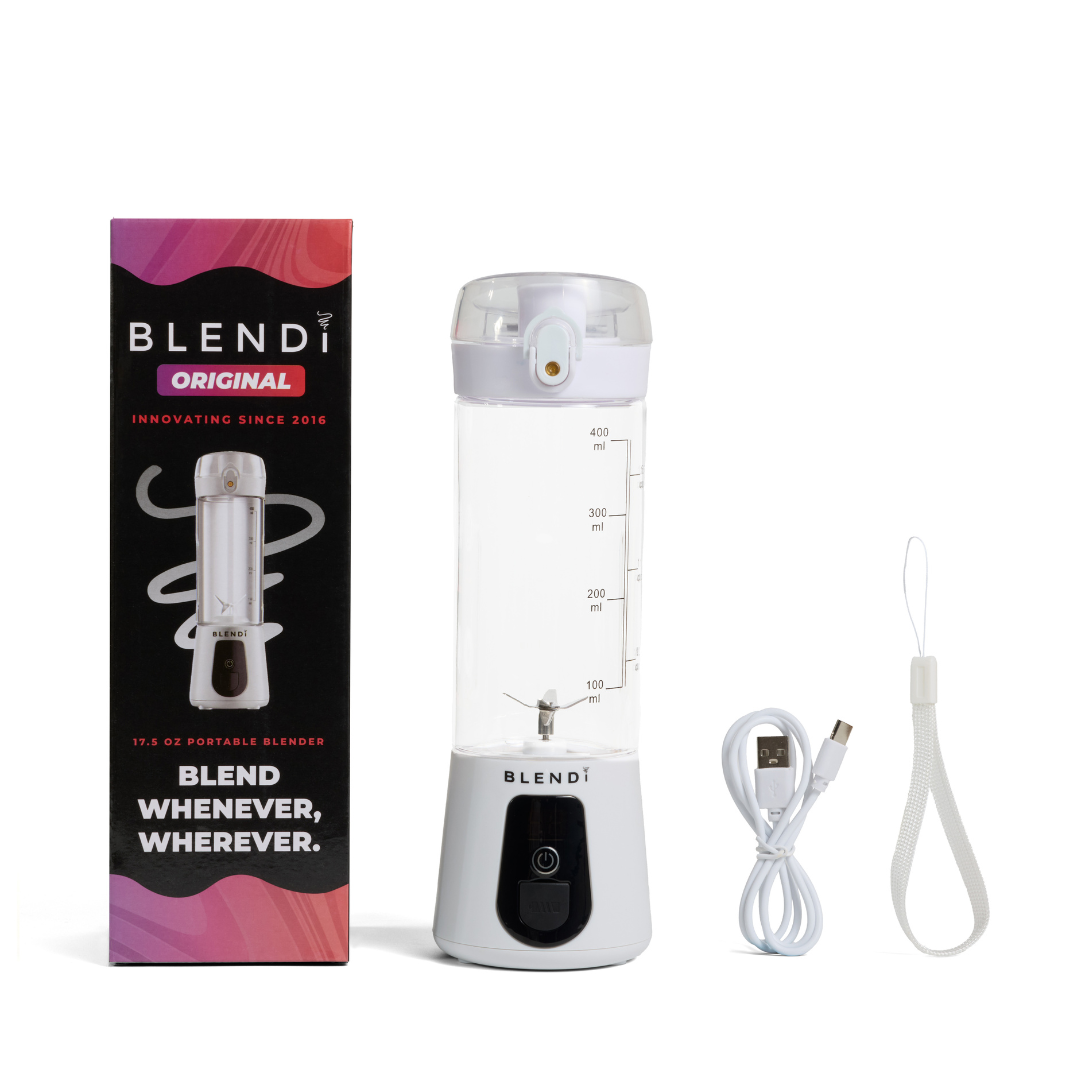 Portable Electric Shaker Bottle USB-C – BLENDi Lite 70W, 17oz, Mixes Shakes & Smoothies