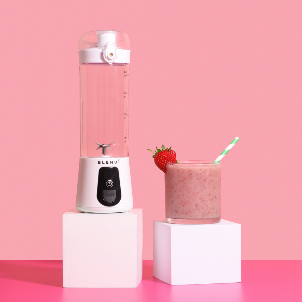 Portable Electric Shaker Bottle USB-C – BLENDi Lite 70W, 17oz, Mixes Shakes & Smoothies