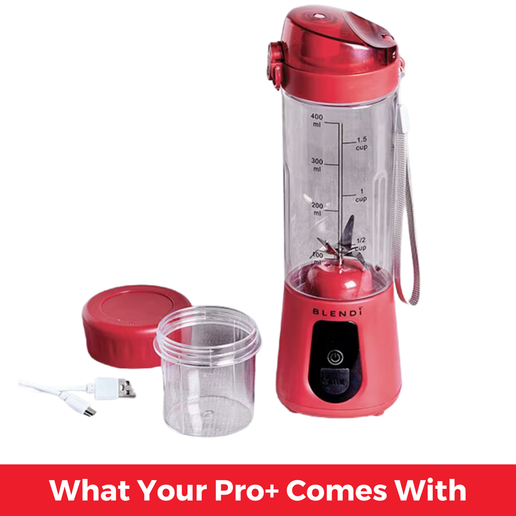 BLENDi USA Pro+ 120W Portable Blender – Retro & Modern Design Edition