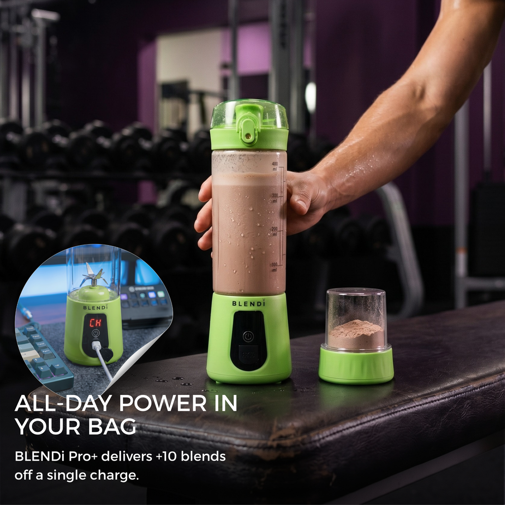 Portable Blender USB-C Rechargeable – BLENDi Pro+ 120W, 17oz, Crushes Ice, 10 Colors
