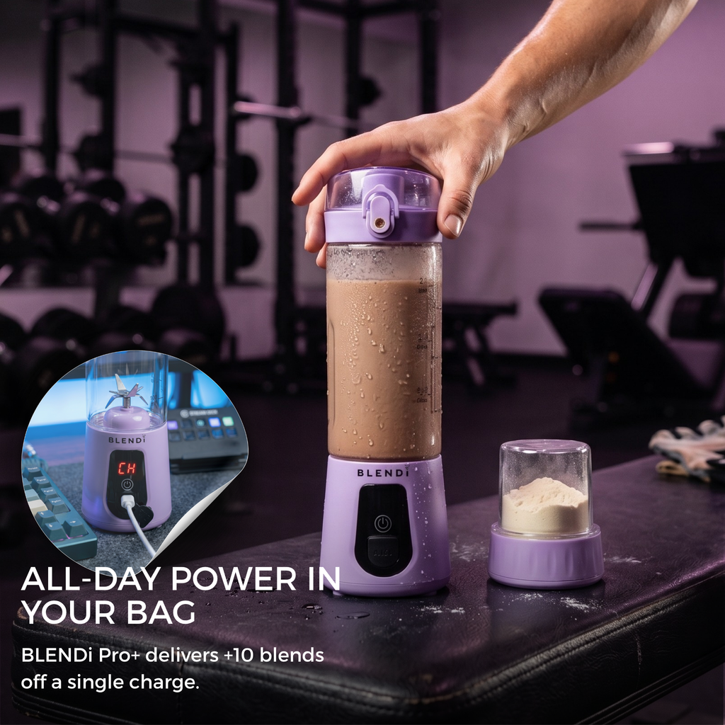 Portable Blender USB-C Rechargeable – BLENDi Pro+ 120W, 17oz, Crushes Ice, 10 Colors