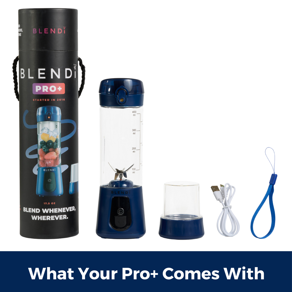 BLENDi USA Pro+ 120W Portable Blender – Retro & Modern Design Edition