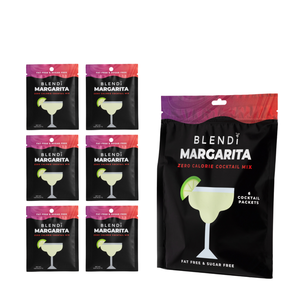 Zero-Calorie Mocktail Mixer Packets – BLENDi Skinny Mixes, Sugar-Free, 6-Count Pack