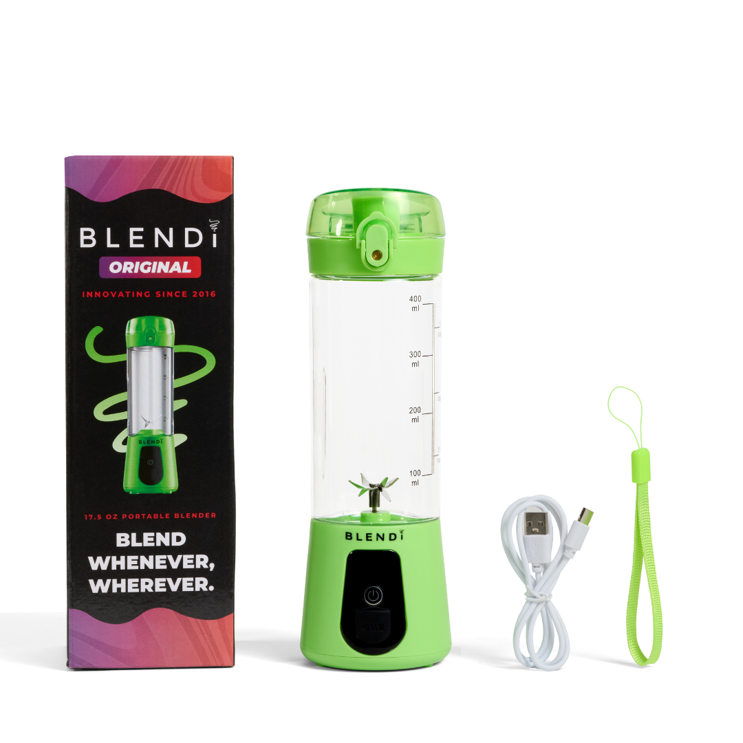 Portable Electric Shaker Bottle USB-C – BLENDi Lite 70W, 17oz, Mixes Shakes & Smoothies