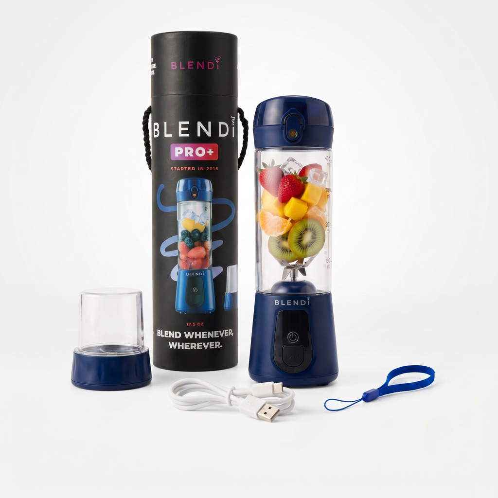 Portable Blender USB-C Rechargeable – BLENDi Pro+ 120W, 17oz, Crushes Ice, 10 Colors