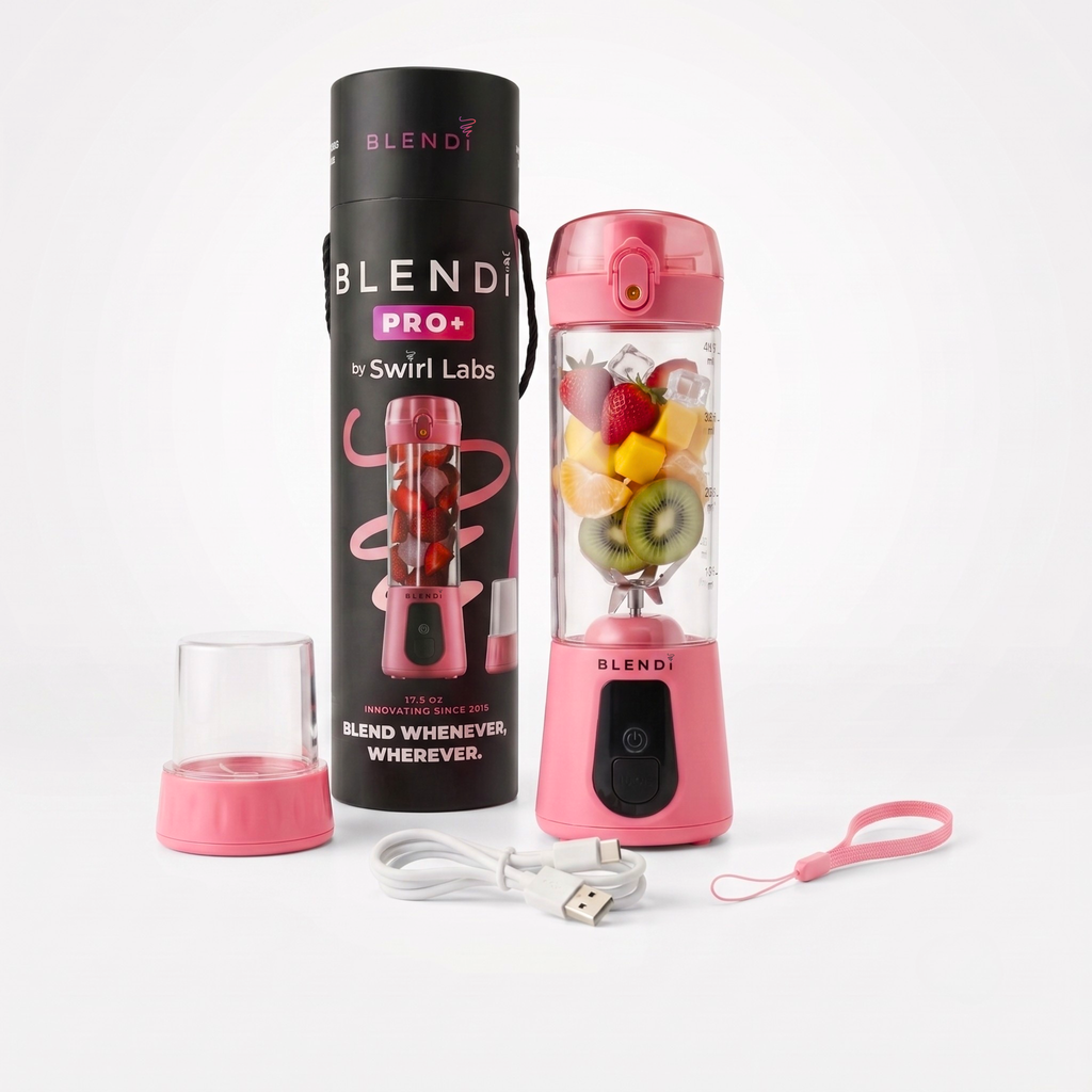 Portable Blender USB-C Rechargeable – BLENDi Pro+ 120W, 17oz, Crushes Ice, 10 Colors
