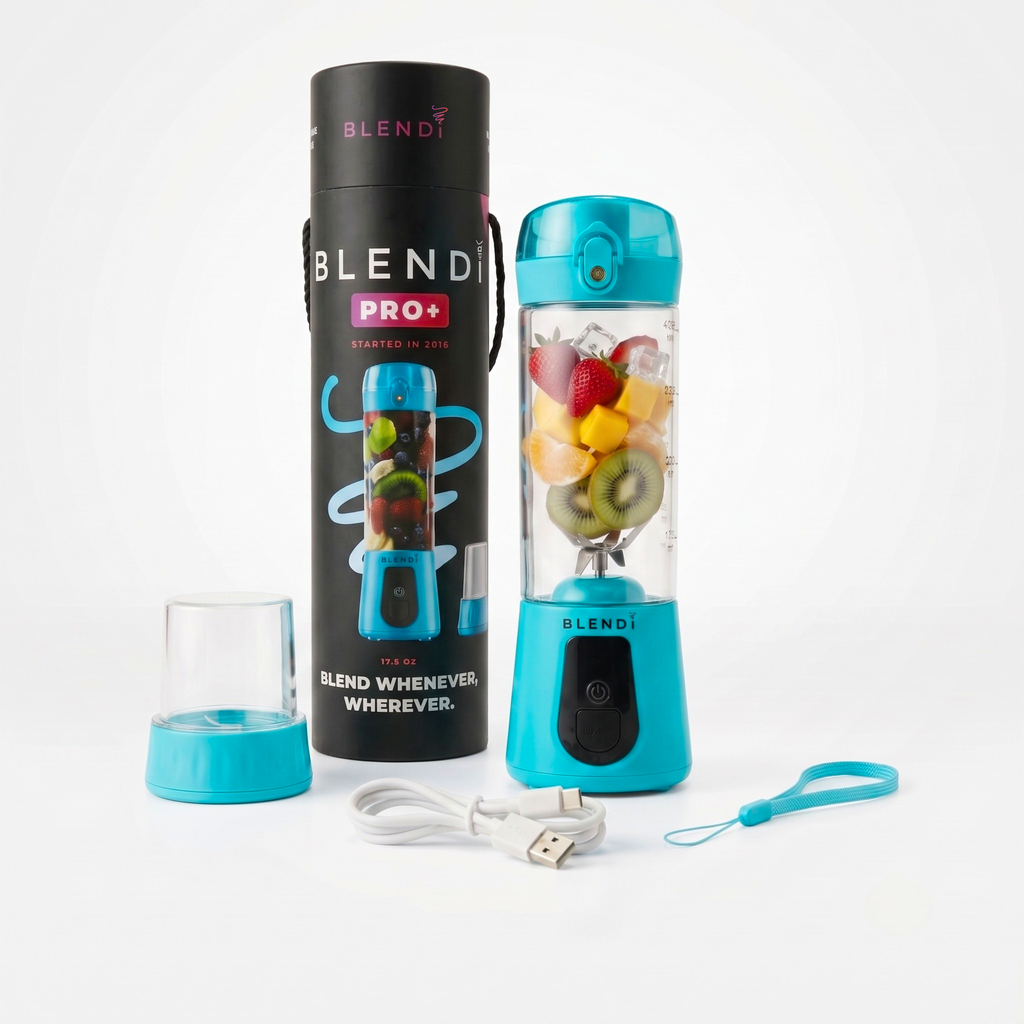 Portable Blender USB-C Rechargeable – BLENDi Pro+ 120W, 17oz, Crushes Ice, 10 Colors