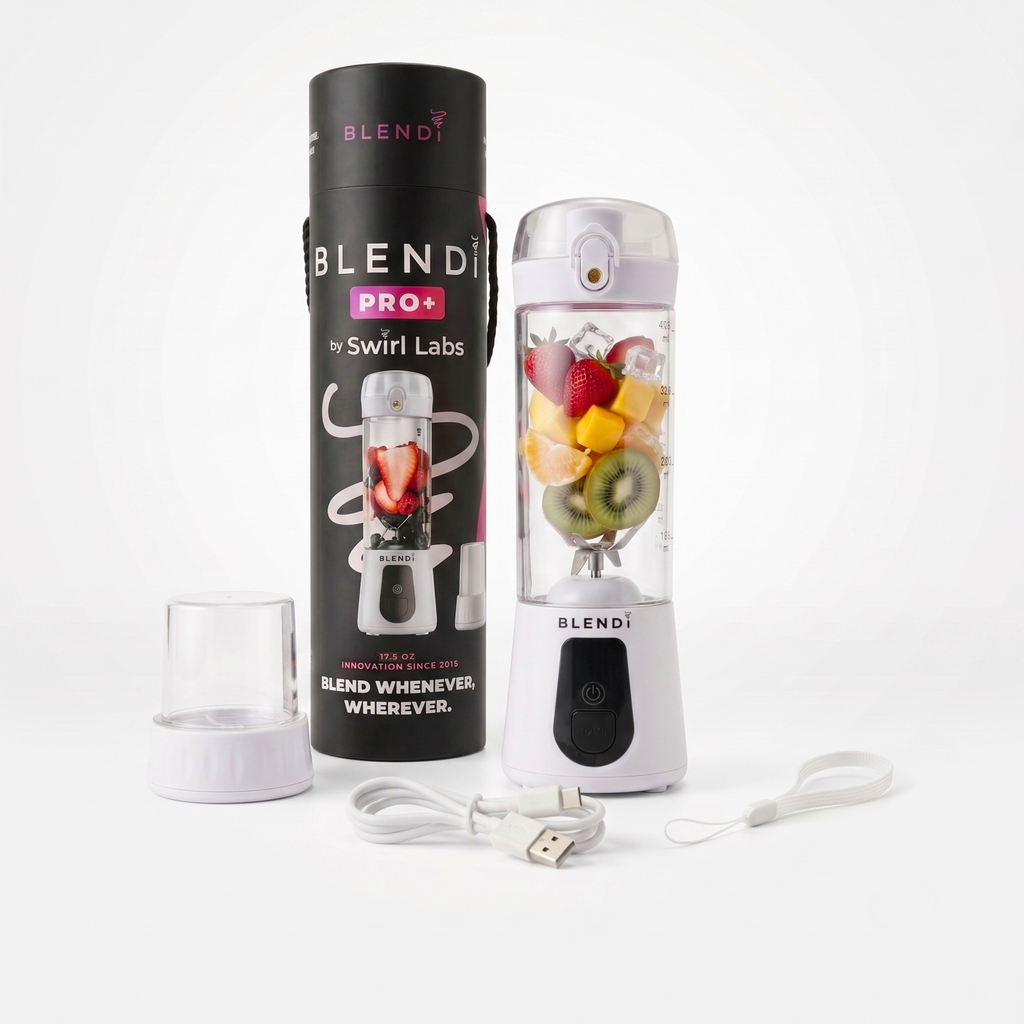 Portable Blender USB-C Rechargeable – BLENDi Pro+ 120W, 17oz, Crushes Ice, 10 Colors