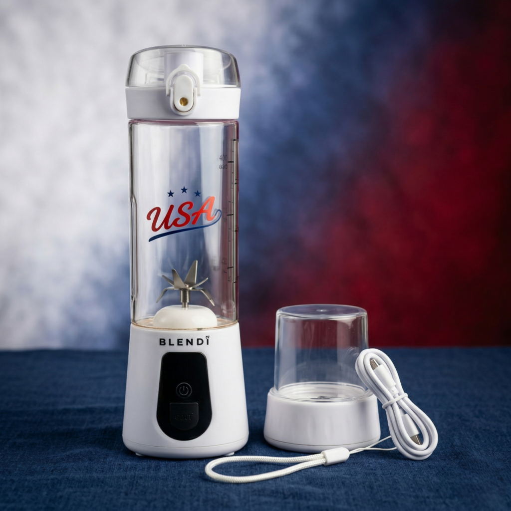 BLENDi USA Pro+ 120W Portable Blender – Retro & Modern Design Edition