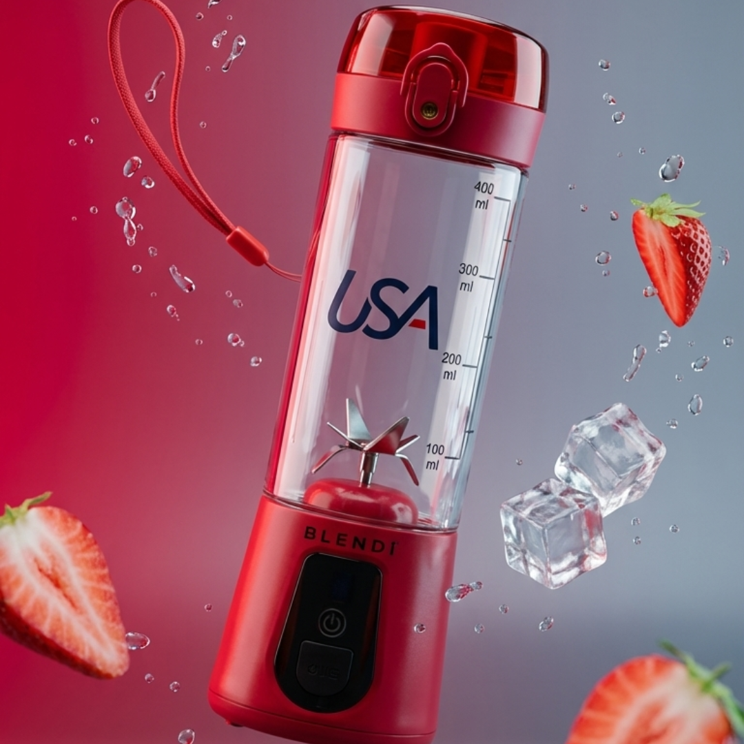 BLENDi USA Pro+ 120W Portable Blender – Retro & Modern Design Edition