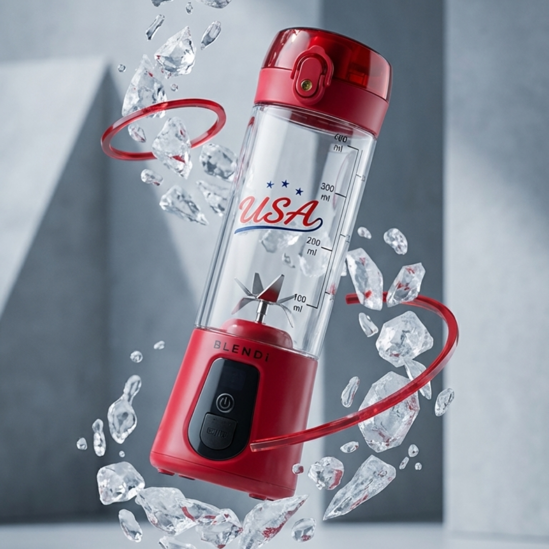BLENDi USA Pro+ 120W Portable Blender – Retro & Modern Design Edition